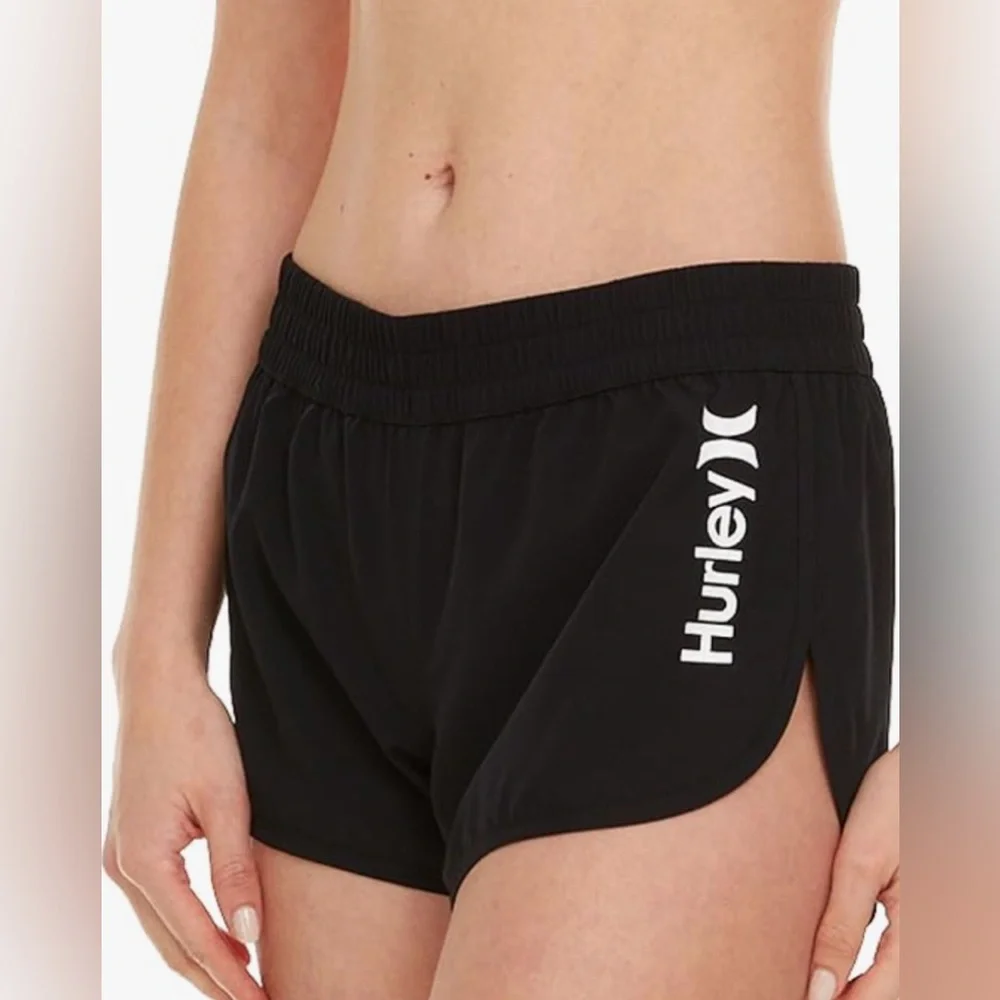 Hurley 3" Swim Board Shorts for Women Size Large New With Tags